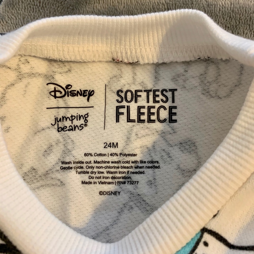 SOLD • 💕 Disney 101 Dalmatians Soft Fleece Top 💕 - Picture 2 of 3
